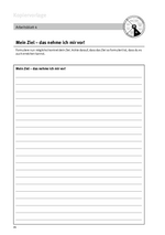 Arbeitsblatt 4: Mein Ziel – das nehme ich mir vor!