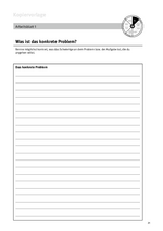 Arbeitsblatt 1: Was ist das konkrete Problem?
