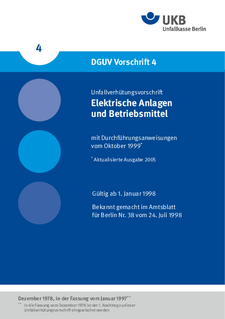 Elektrische Anlagen und Betriebsmittel