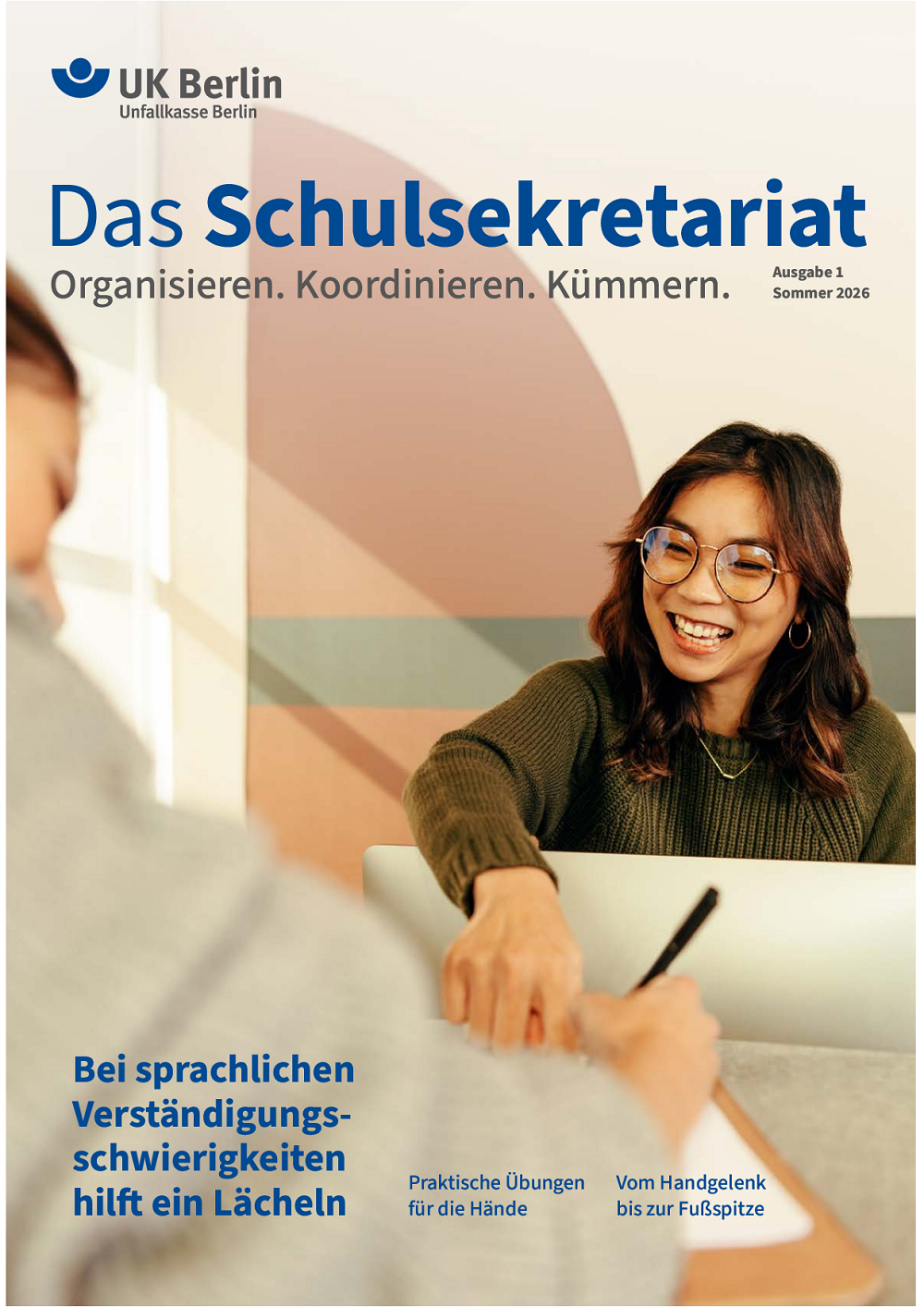 UK Berlin Das Schulsekretariat Ausgabe 1/2026 Titel